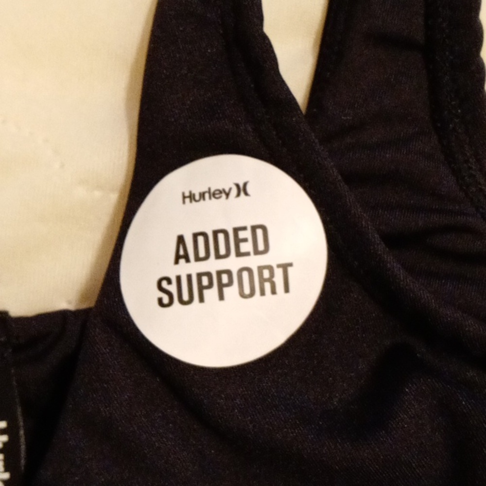 🆕 NWT Hurley Max Solid Crop Tank size XS - Picture 3 of 8